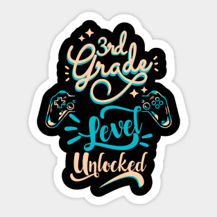 3rd grade t-shirt designs Sticker